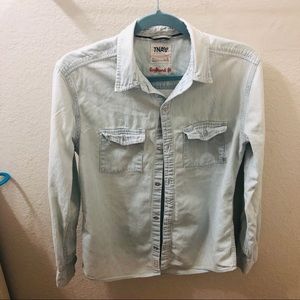 TNA Boyfriend Fit Denim shirt